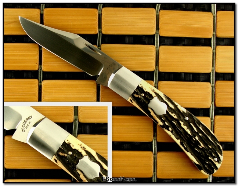 Zscherny Stag Lanny's Clip - 4" Closed