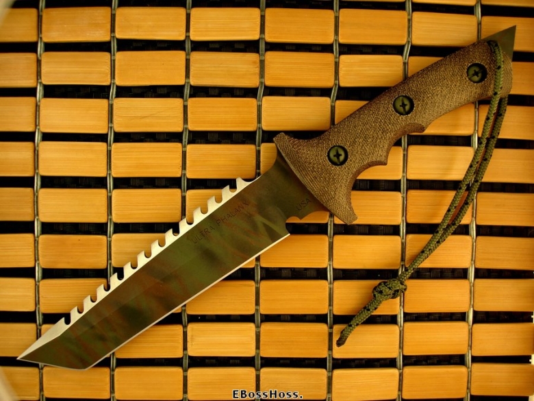  Treeman Knives Ultra Phalanx w/Saw Teeth