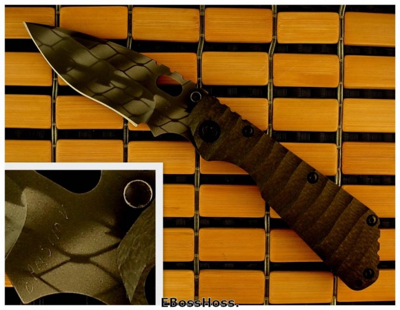 Mick Strider DDC XL SnG w/CF &amp; CPM S110V Steel
