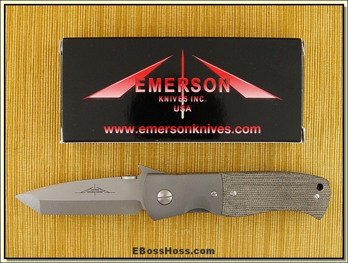 Ernie Emerson CQC-7 w/Wave (173)