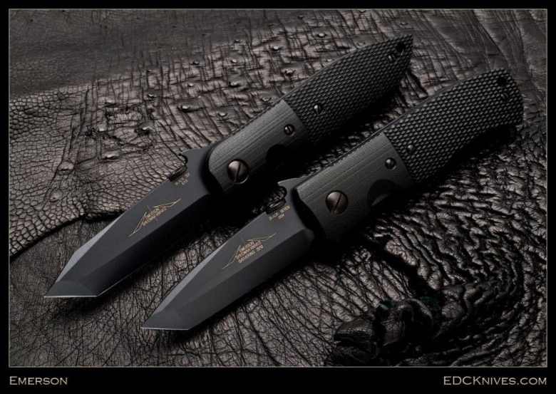 Ernie Emerson A Pair of Black Emersons--a Black Six &amp; a Black Seven