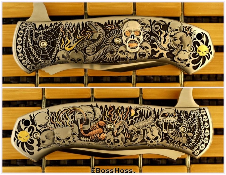 D.B. Fraley Super Torrent Masterfully Engraved by CJ Cai