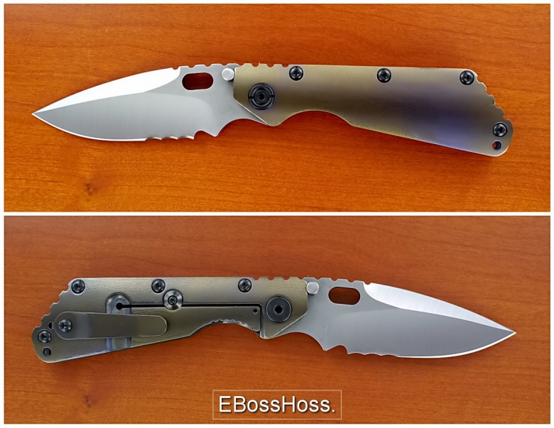   Custom (MSC) TI-Handled SMF Serrated 
