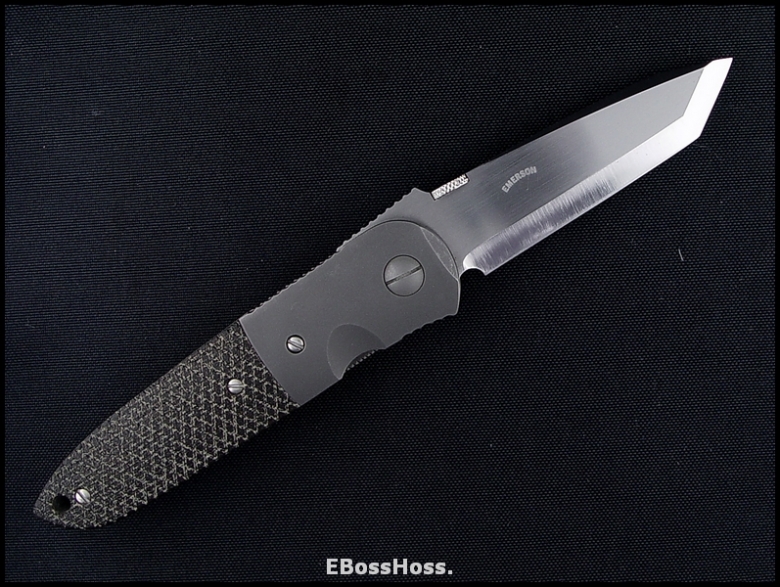 Ernie Emerson Checkered Halfmoon Lefty 6