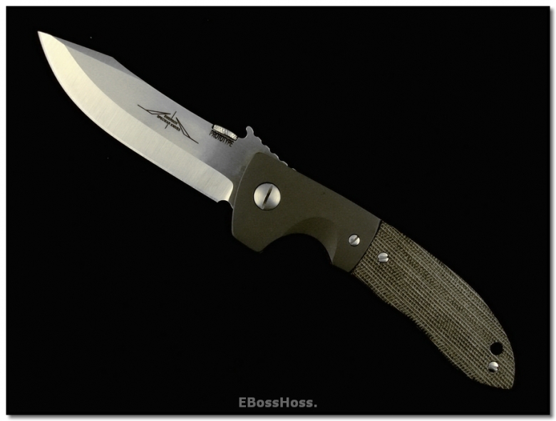 Emerson Emerson Custom Mini CQC-8 (aka: Horseman) Prototype