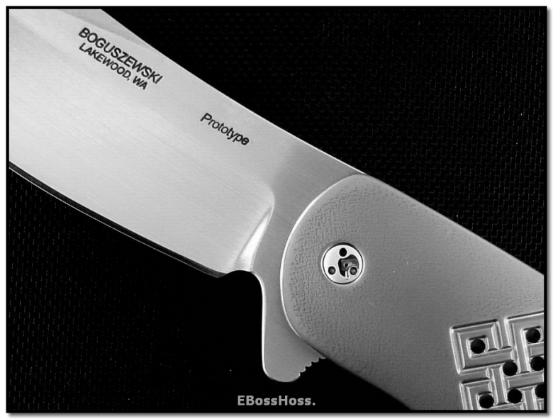 Phil Boguszewski MP6 Framelock - PROTOTYPE