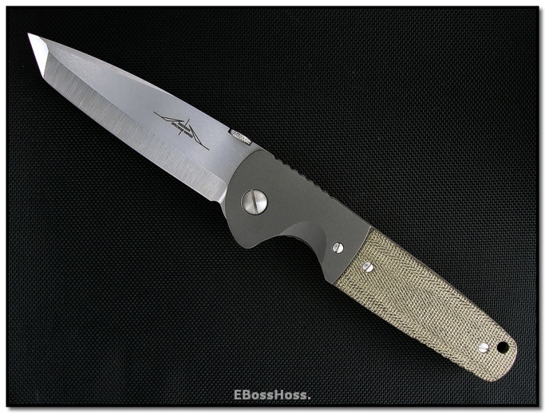 Ernie Emerson Custom Tanto w/ Bolsters