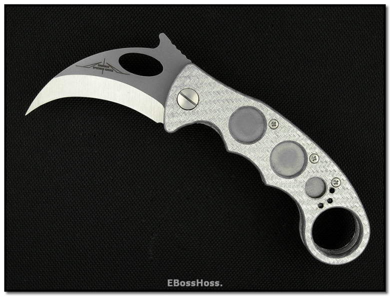 Ernie Emerson Custom Karambit Silver Shadow