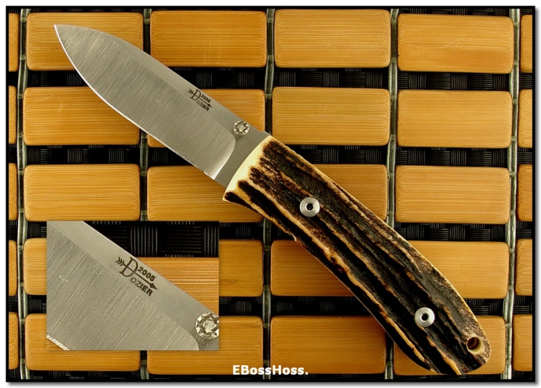 Bob Dozier Dlx. Folding Hunter - Stag