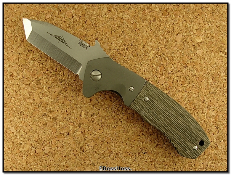 Ernie Emerson Custom CQC-14 Tanto Prototype
