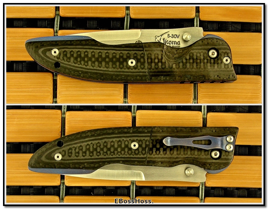 Flavio Ikoma Carbon Fiber Folder