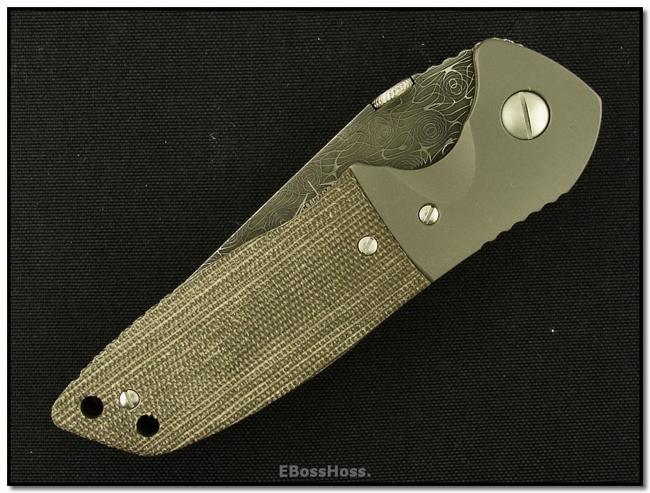 Ernie Emerson Custom Mach 1 Damascus