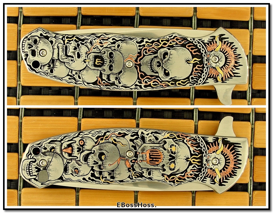 DB Fraley Super Torrent engraved by CJ Cai
