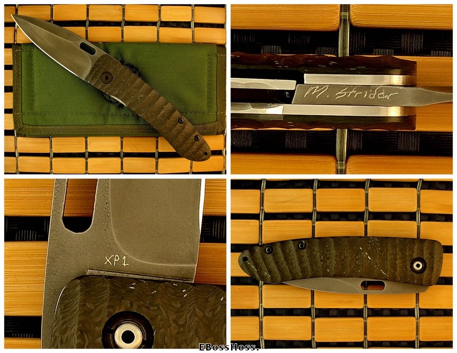 Mick Strider Custom AKAK Linerlock Proto - XP 1