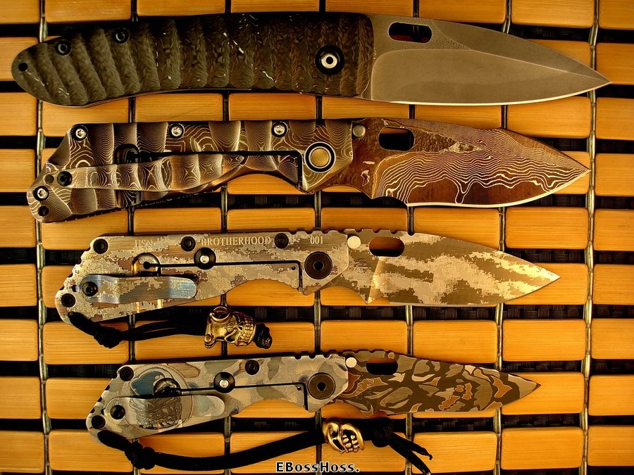 Mick Strider Custom AKAK Linerlock Proto - XP 1