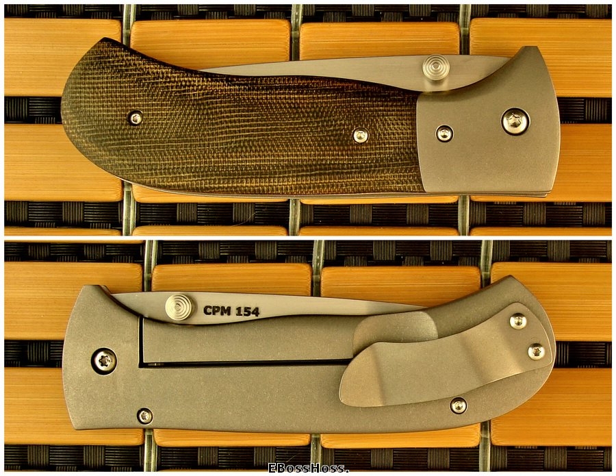 Les George Bolstered FM-1 Framelock