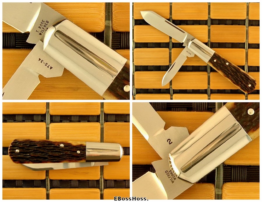 Tony Bose 3 1/4-inch Barlow w/Spear Master Blade