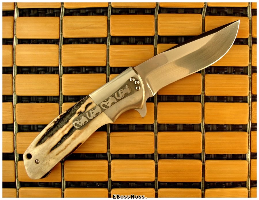 D.B. Fraley Deluxe 4-inch Torrent - Stag w/Bolsters