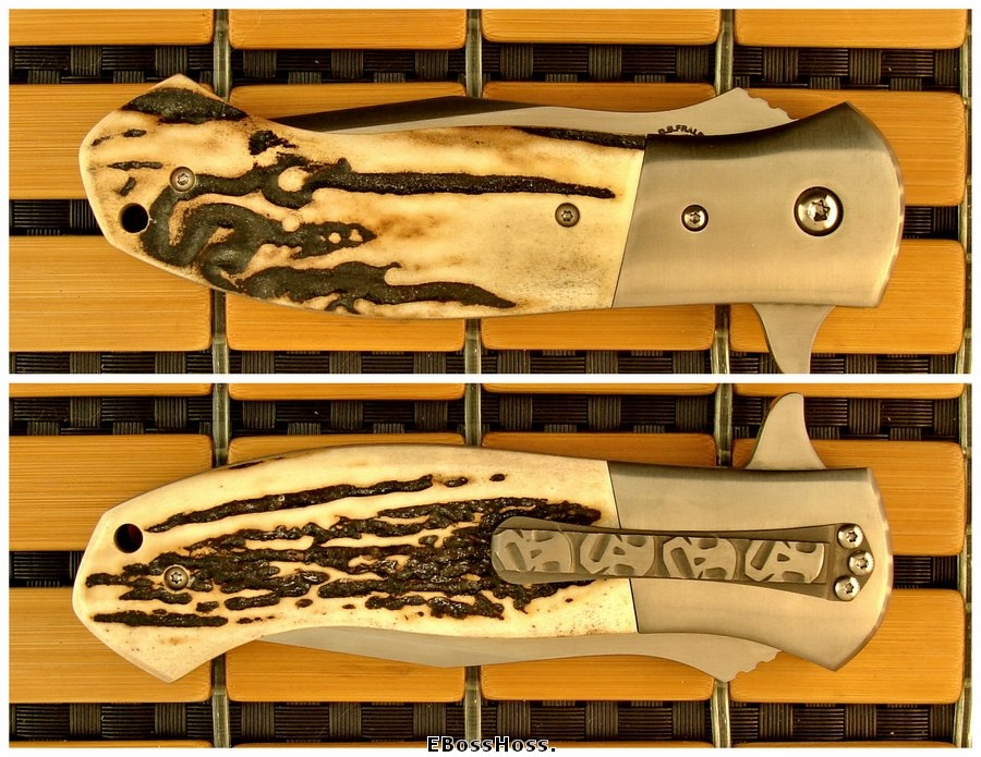 D.B. Fraley Deluxe 4-inch Deluge - Stag w/Bolsters