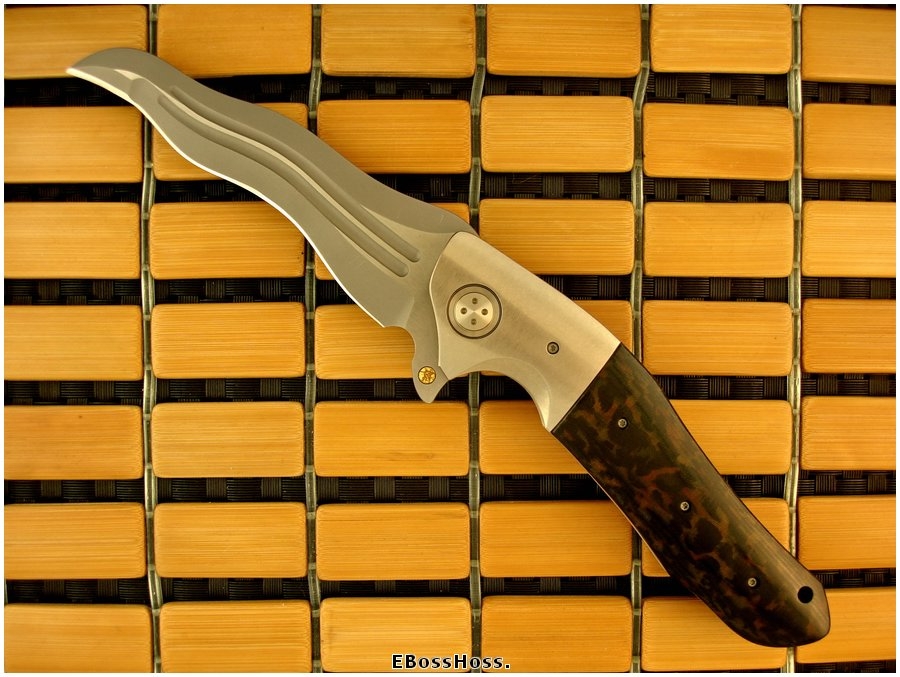 Elishewitz / Mah Malaysian Jaguar Linerlock Fipper