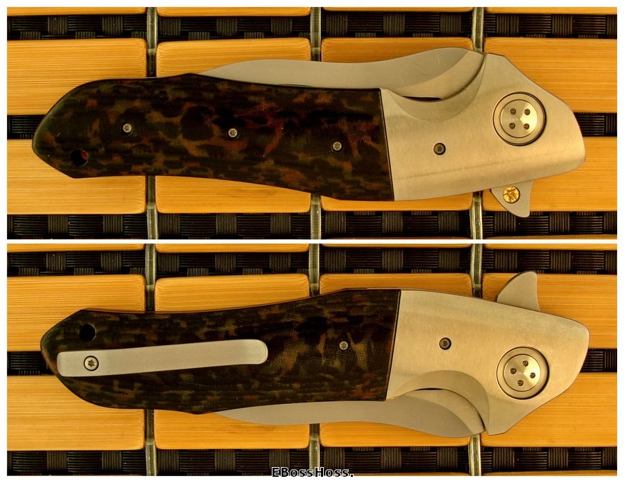 Elishewitz / Mah Malaysian Jaguar Linerlock Fipper