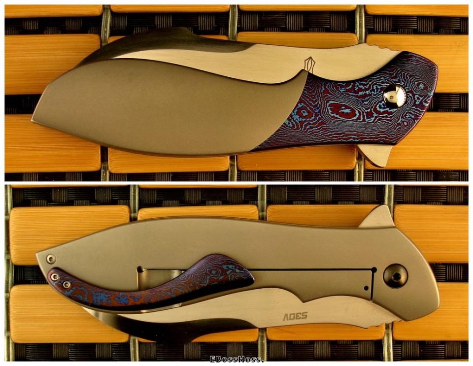 Jeremy Marsh Timascus Vanquish Flipper