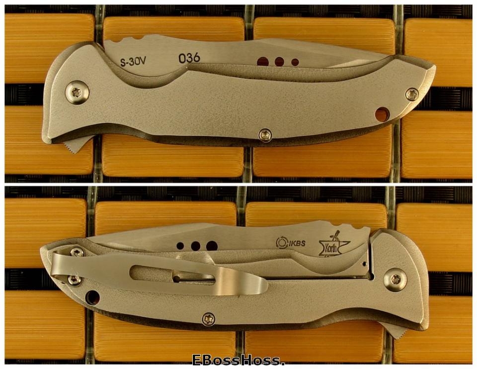  Korth Cutlery Stinger - Lefty Framelock