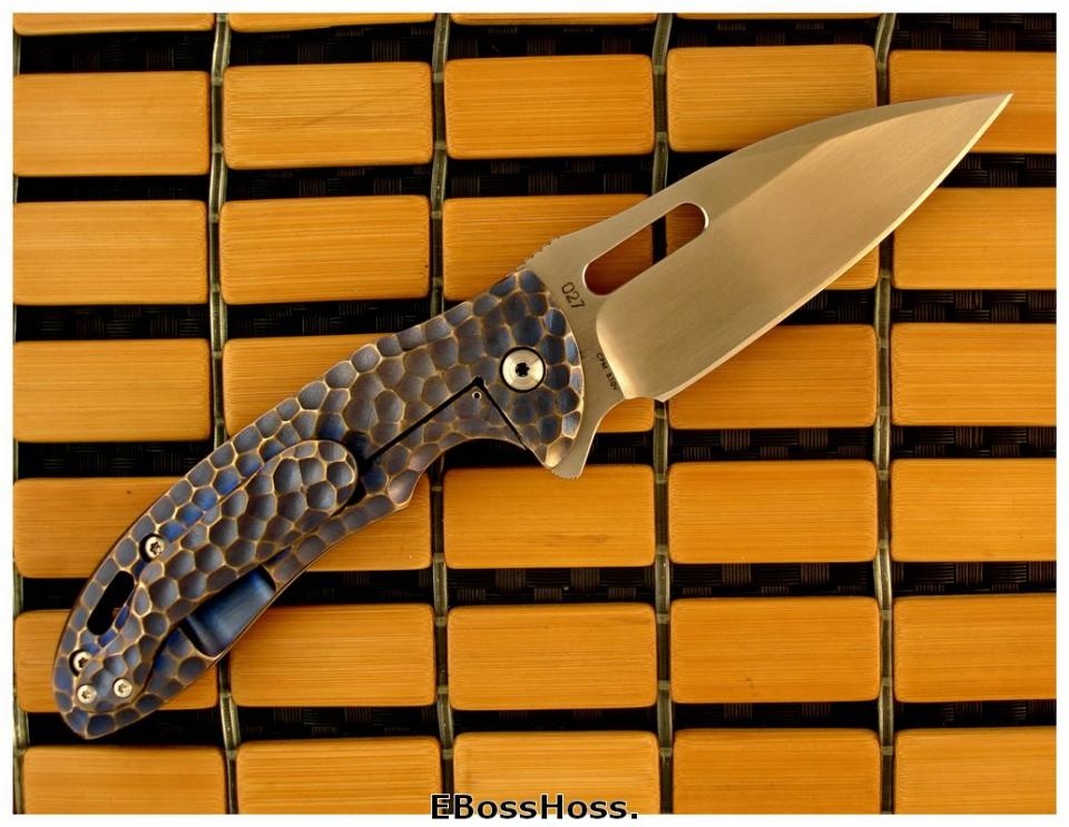  Korth Cutlery Carved Sentry Flipper