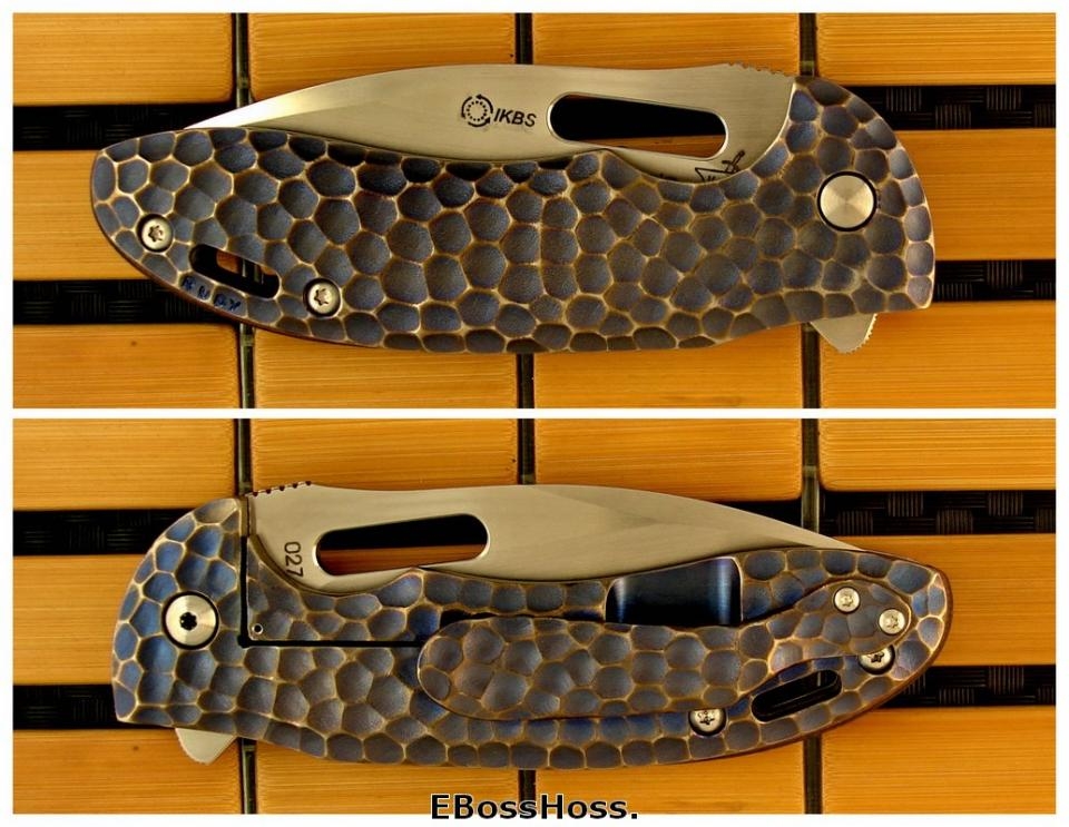  Korth Cutlery Carved Sentry Flipper