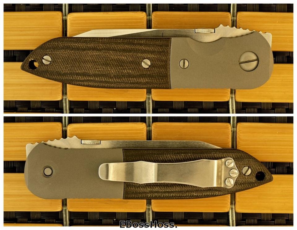 Ernie Emerson Custom CQC-6 w/ Serrations