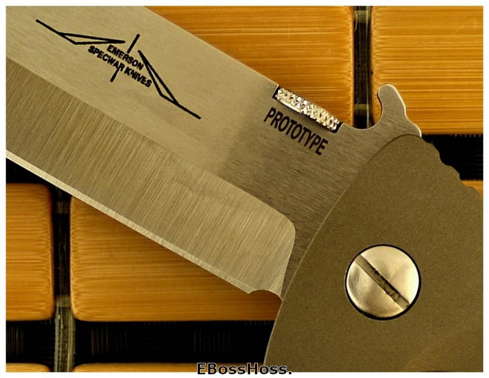 Ernie Emerson Custom CQC-12 Prototype