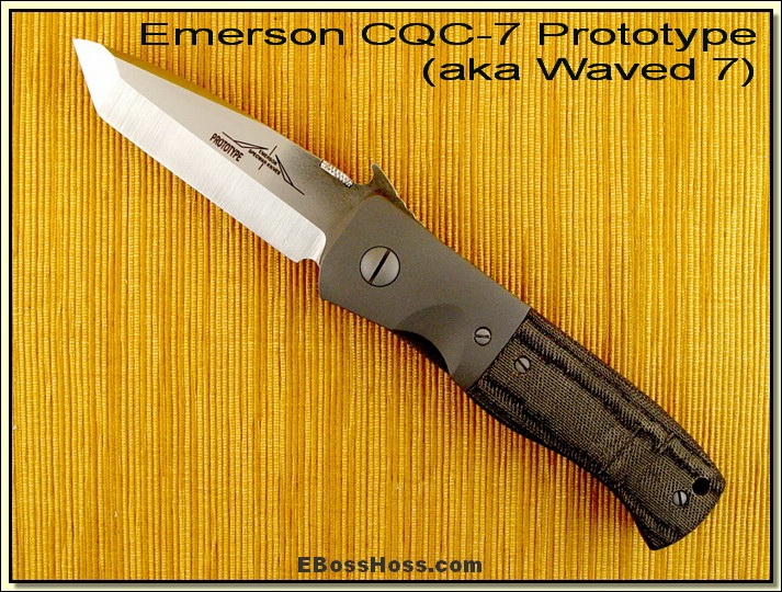 Ernie Emerson Customs ID-ed
