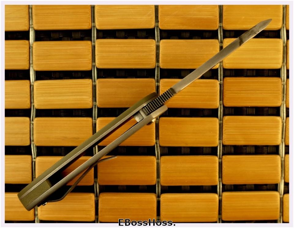 Michael Burch Impetus Framelock Flipper