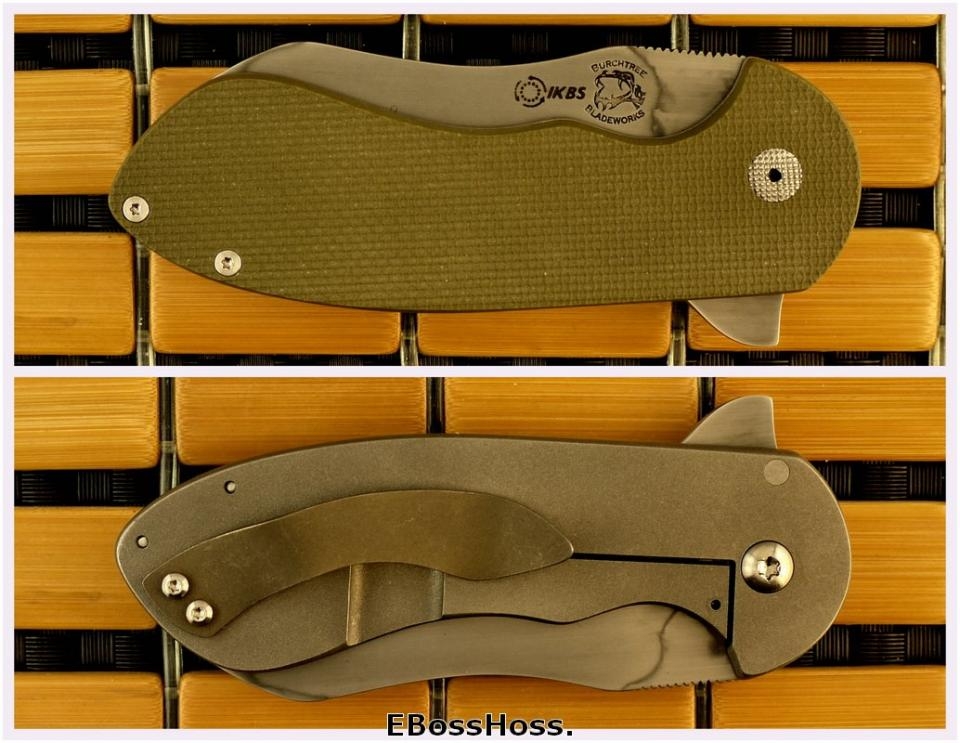 Michael Burch Impetus Framelock Flipper