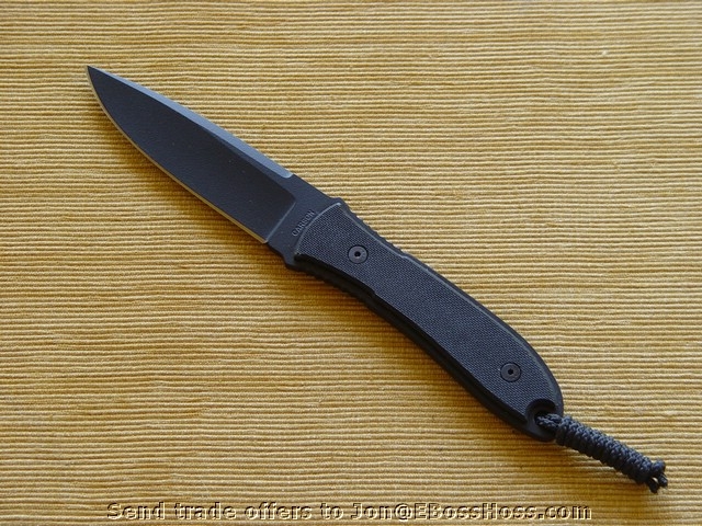 Ernie Emerson Bowie Fixed Blade - Unmarked Prototype