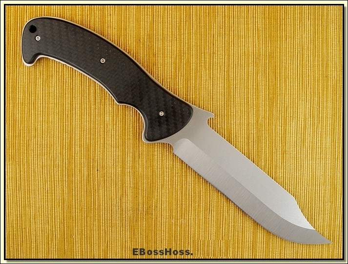 Ernie Emerson Bowie Fixed Blade - Unmarked Prototype