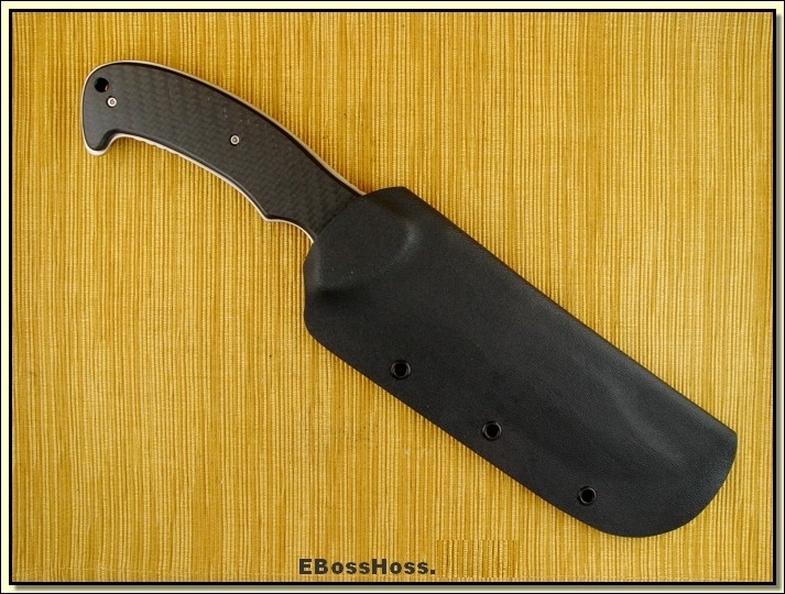 Ernie Emerson Bowie Fixed Blade - Unmarked Prototype