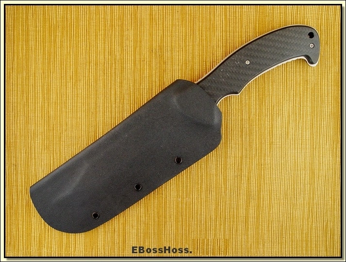 Ernie Emerson Bowie Fixed Blade - Unmarked Prototype