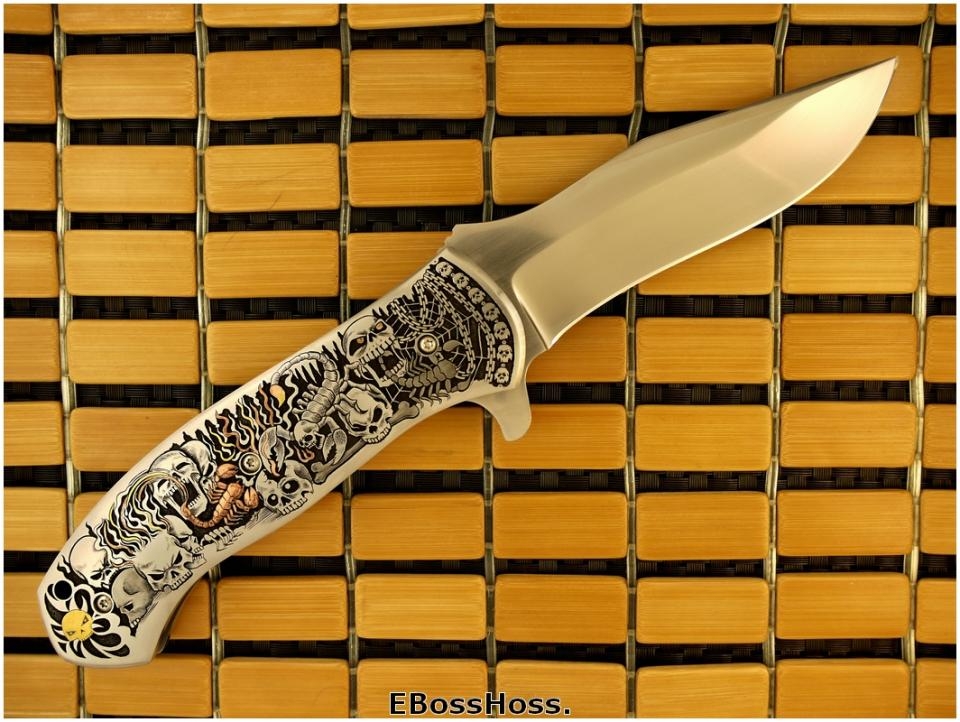 D.B. Fraley Super Deluge Masterfully Engraved by CJ Cai