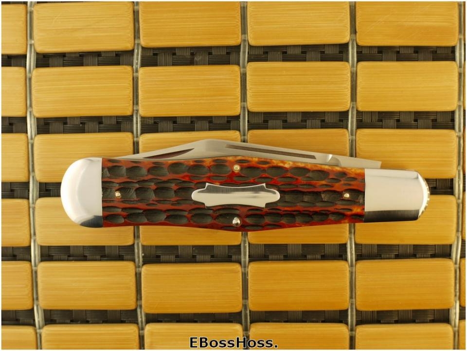 Tony Bose 5 3/8-inch Jigged AG Russell Bone Coke Bottle