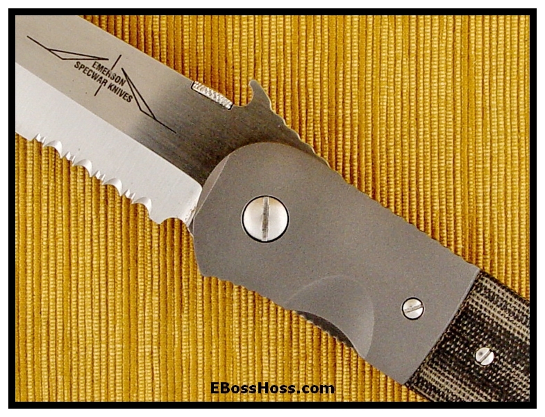 Ernie Emerson Super CQC-6 w/Serrated