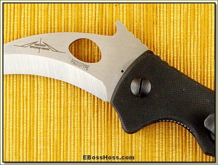 Ernie Emerson Super Karambit Protopype