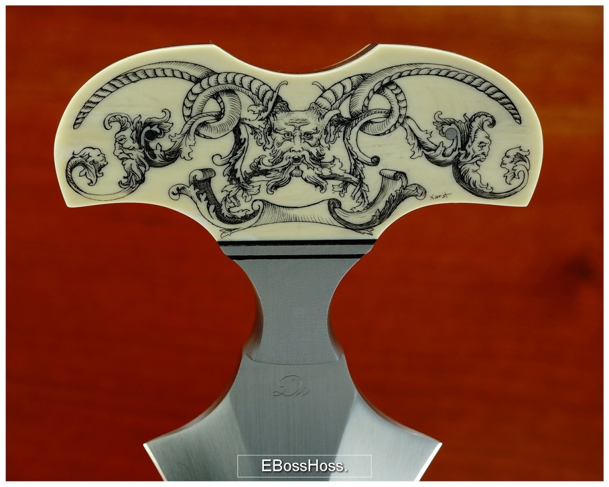 Diana Casteel Custom Push Dagger