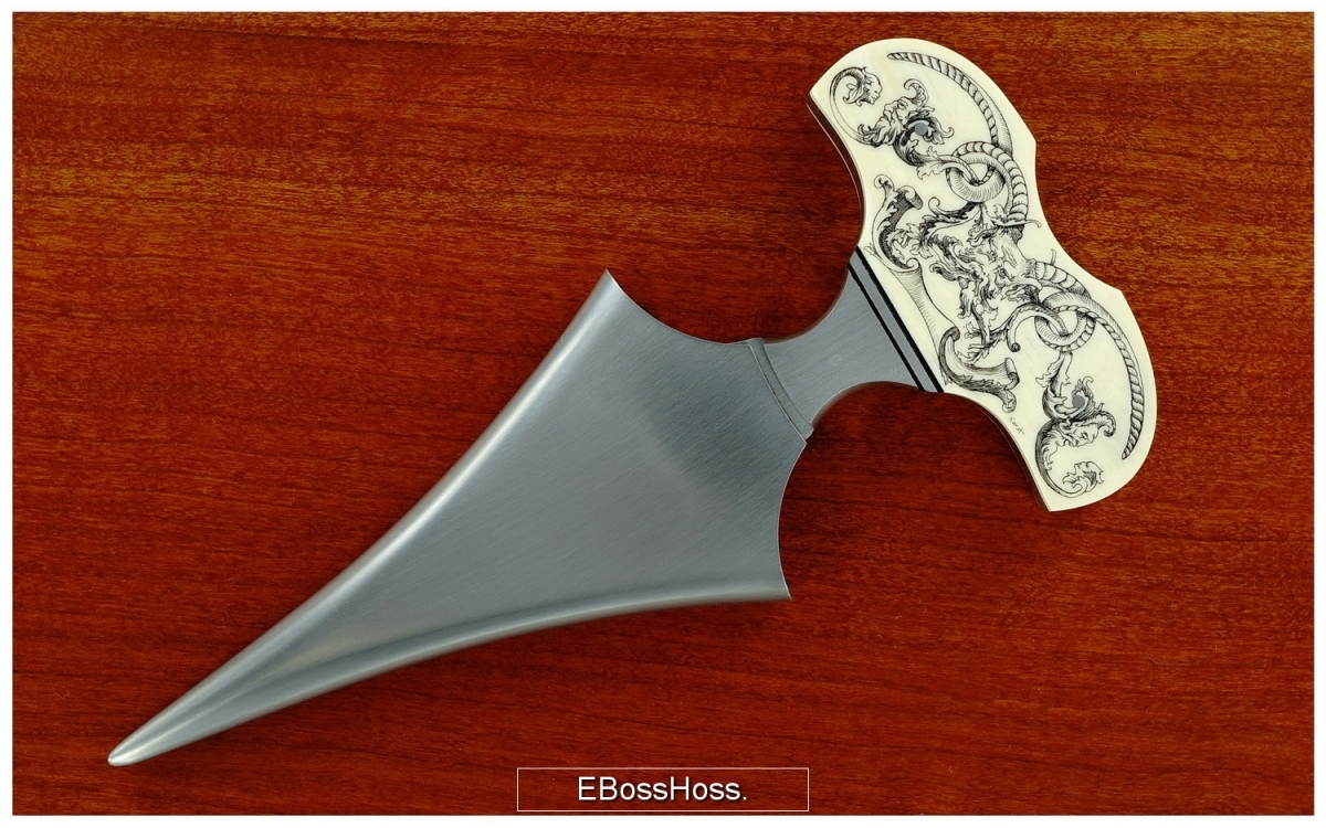 Diana Casteel Custom Push Dagger
