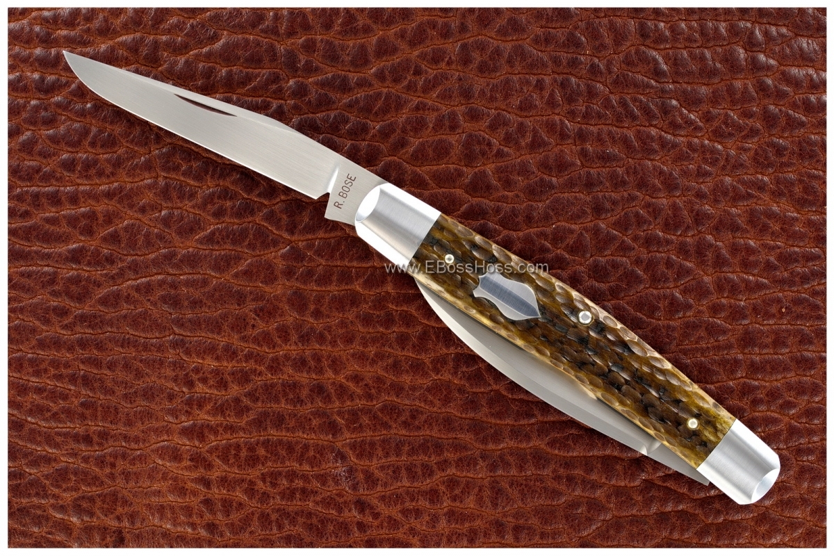 Reese Bose Custom 4-inch Muskrat Slip Joint Knife