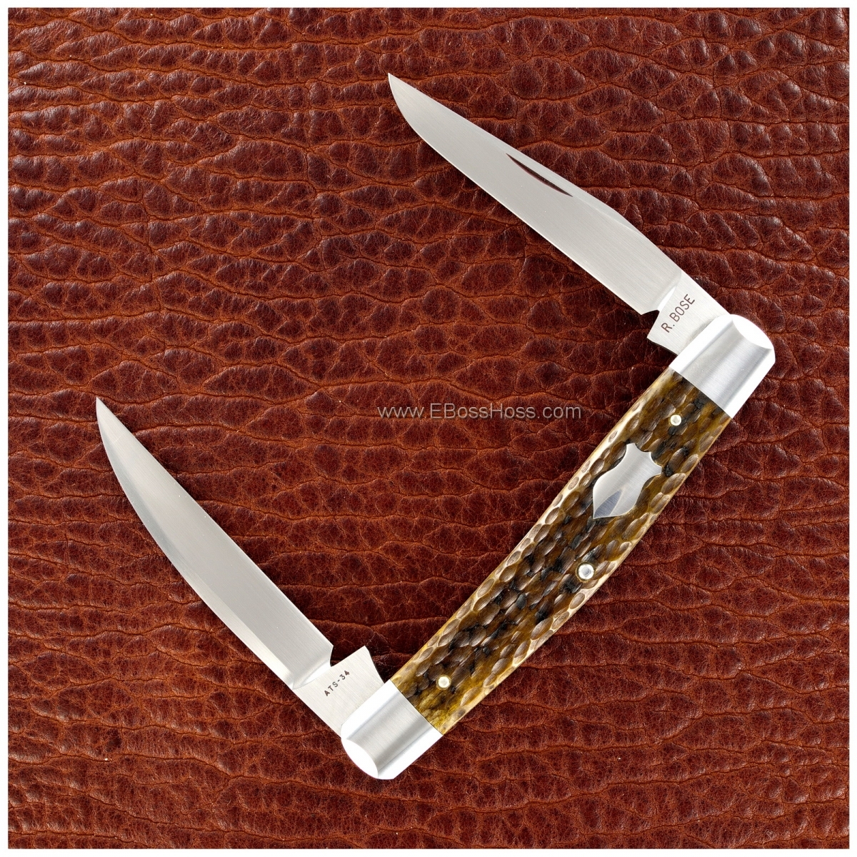 Reese Bose Custom 4-inch Muskrat Slip Joint Knife