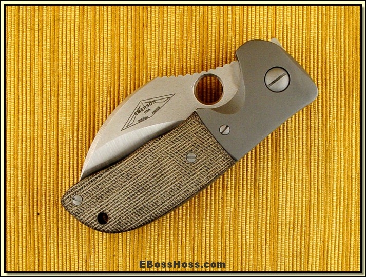 Ernie Emerson CQC-9 Bolstered Eagle