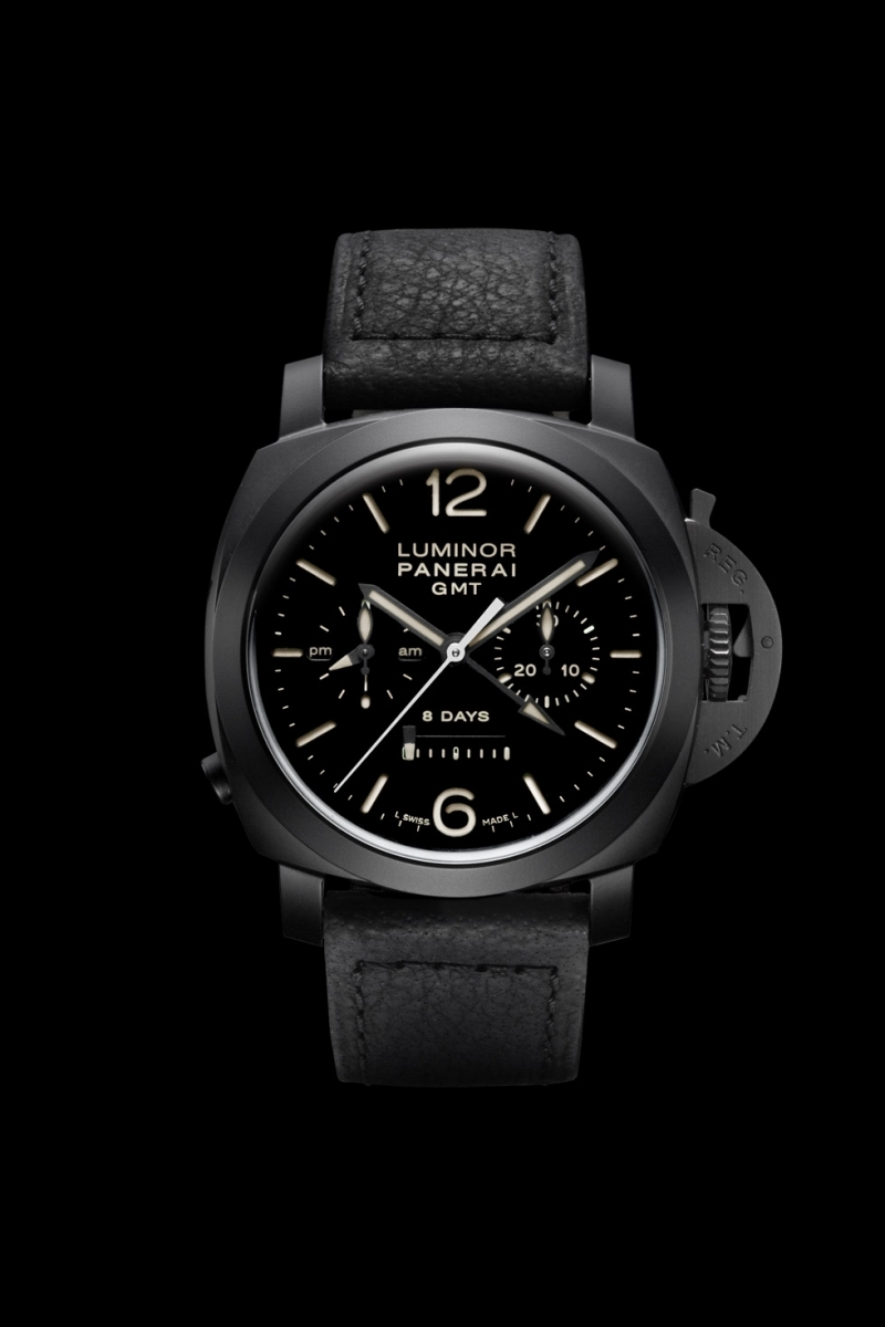  Panerai (Officine Panerai) PAM 00317 - Luminor 1950 Chrono Monopulsante 8 Days GMT Ceramica