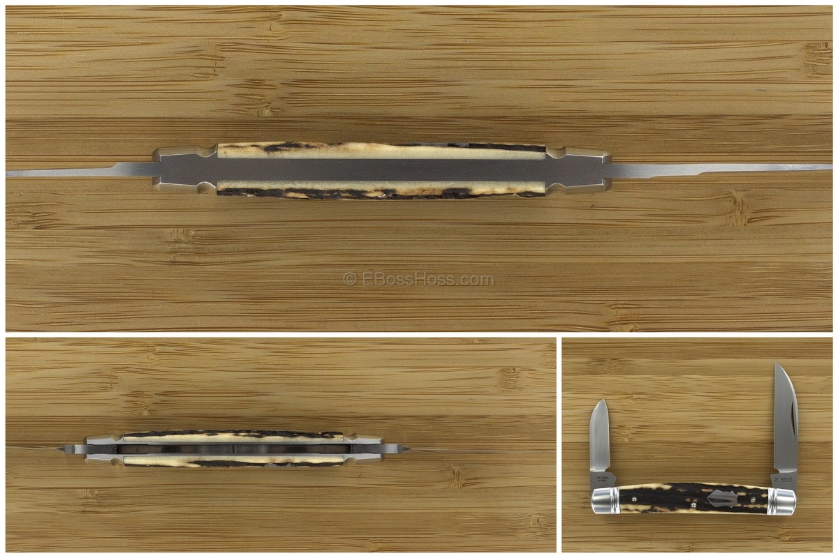 Reese Bose Custom 3 5/8-inch Half Congress Slip Joint Knife