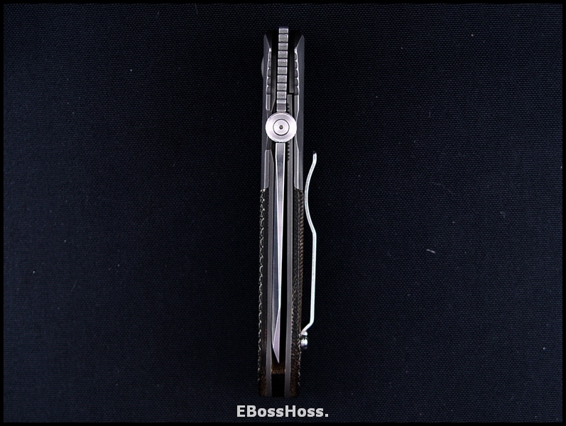 Ernie Emerson Checkered Halfmoon Lefty CQC- 6